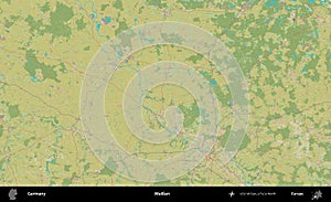 Meien, Germany. Topographic Humanitarian